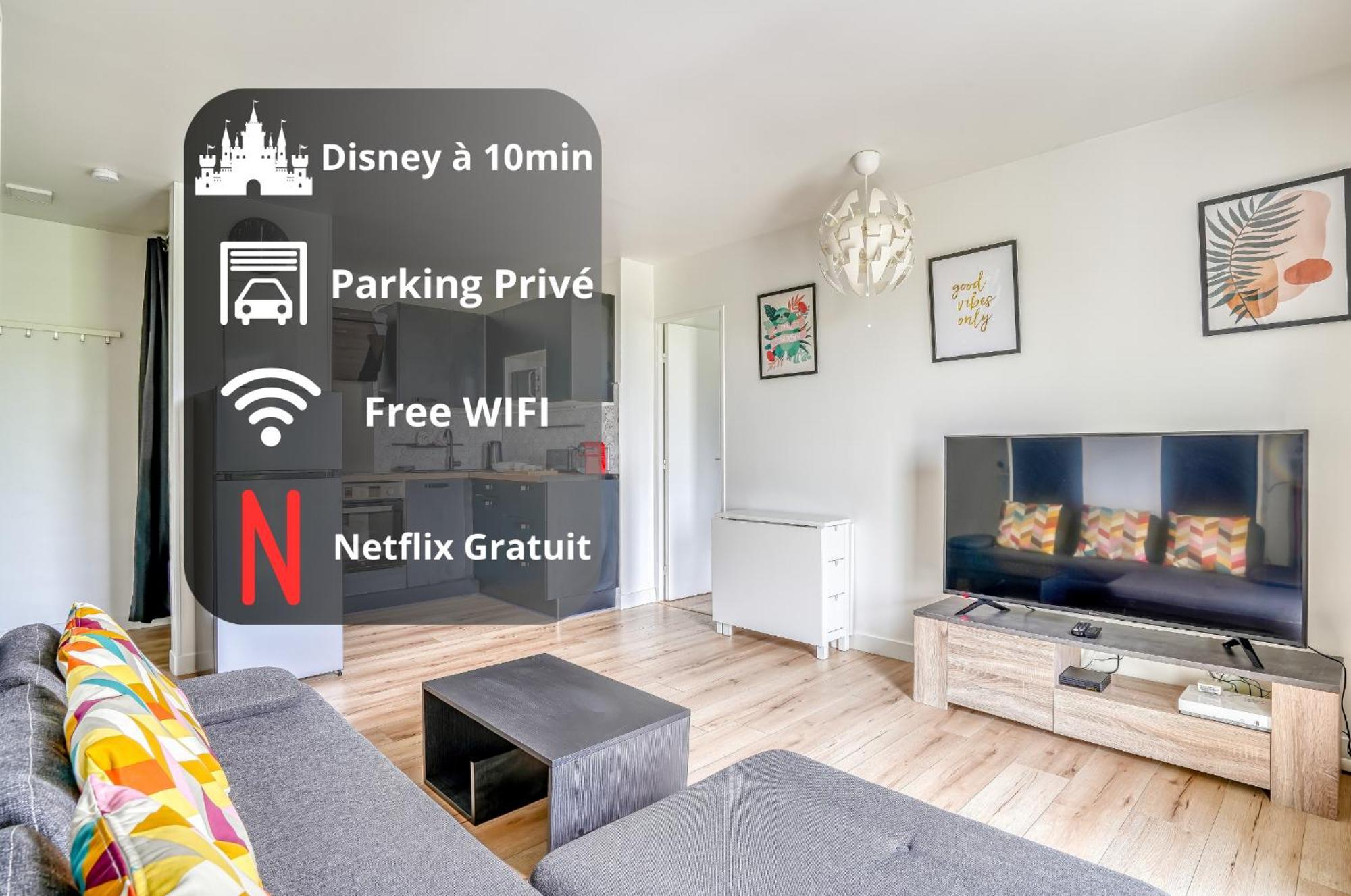 Le Convertible - Proche Disney - Parking Prive Chalifert 外观 照片